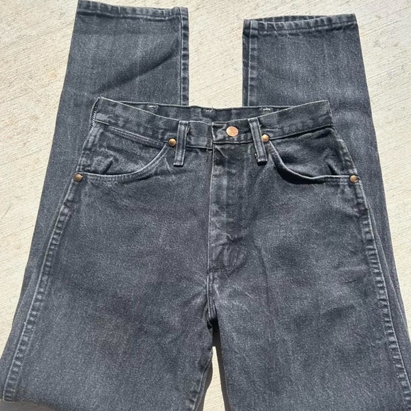 Vintage Wrangler Black Jeans - Picture 2 of 4